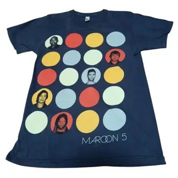 Maroon 5 티셔츠 2013년 북미 투어 사이즈 S 구제 의류