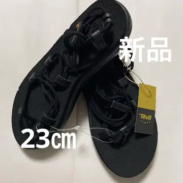 [미사용 새상품] Teva Voya Infinity 블랙 23cm 샌들