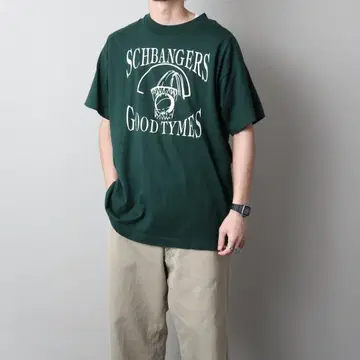 1990's MadeinUSA Print T-Shirt 111049