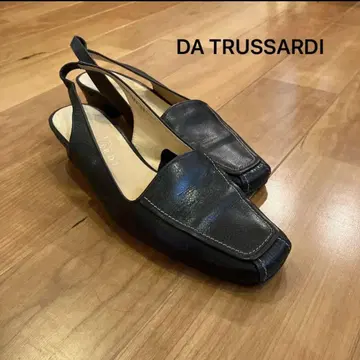 DA TRUSSARDI 트루사르디 스트랩 펌프스 블랙