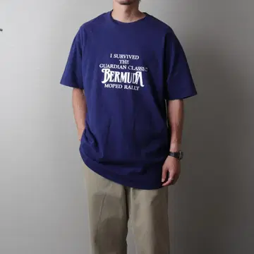 1990's MadeinUSA Printed T-shirt 111196