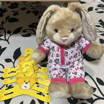 빌드어베어 토끼 봉제 인형 미니 파자마 코스튬 포함
