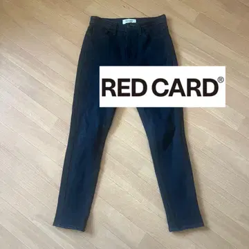 레드카드 스트레치 스키니 데님 블랙 25