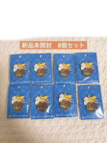 포켓몬 센터 삿포로 삿포로 로고 핀즈 8개 세트 캔뱃지