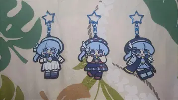 호시마치 스이세이 러버 키링 3개 세트