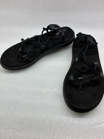 [새상품급] Teva 테바 블랙 여성용 23cm 스포츠 샌들