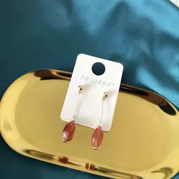 PRIMARK 핑크 드롭 귀걸이