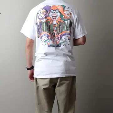 1990's Printed 티셔츠 mardi gras 111179