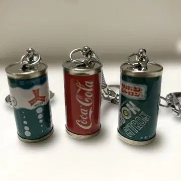레트로 음료 키링 코카콜라 미츠야 사이다 리본 시트론