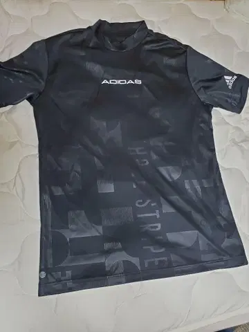 ADIDAS 반팔 티셔츠 블랙 골프