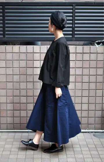 타마키 니이메 데님 쵸탄 스커트 나가츠키 tamaki niime