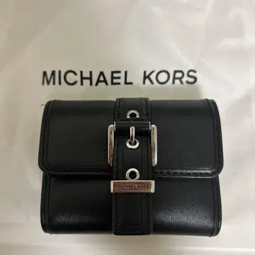MICHAEL KORS 블랙 3단 폴더형 지갑