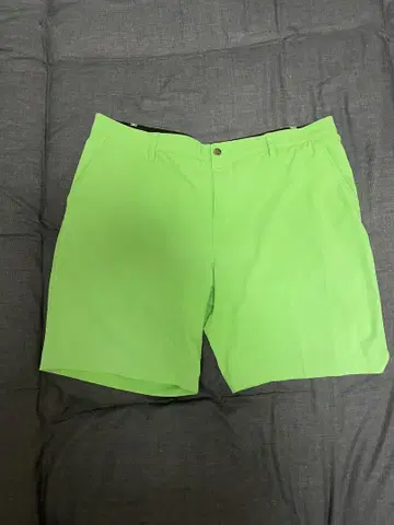 adidas 형광 그린 숏팬츠 38