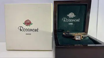 Rosemont 아날로그 손목시계 골드 블랙