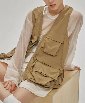 todayful Nylon Pocket Vest