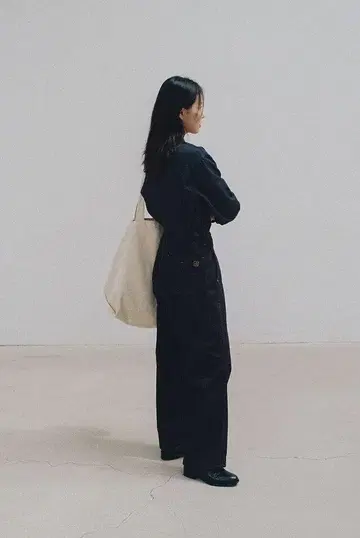 미사용 ohotoro Wide Stitch Jeans