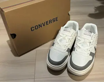 CONVERSE 화이트/그레이 스니커즈