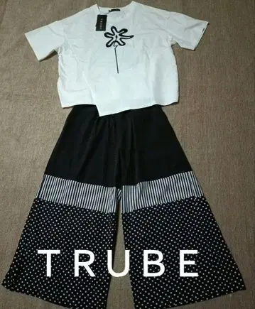 TRUBE 예쁜 티셔츠 + 팬츠