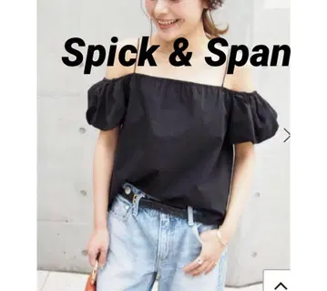 Spick & Span 버터플라이 오프숄더