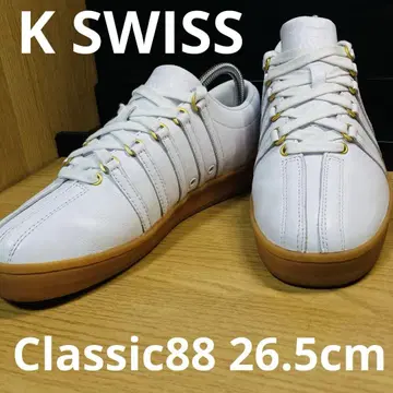 K-Swiss Classic 88 레더 스니커즈 26.5cm 화이트