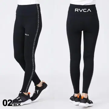 [완판템] RVCA 여성용 SIDE TAPE LEGGINGS M