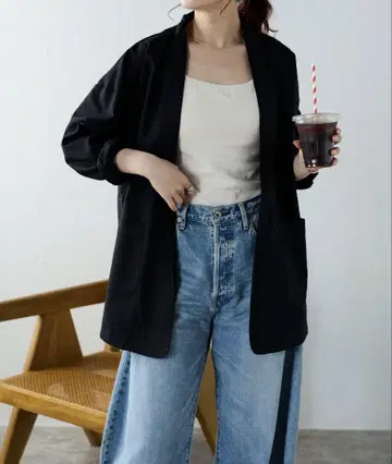 [ Fizz/피즈 ] 린넨 테일러드 재킷