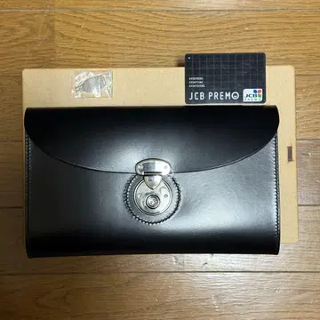 브라이들 가죽 스몰 클러치백 블랙