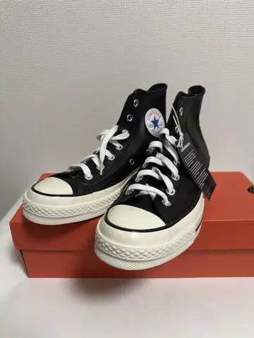 [ 레어 ] 올 가죽 CT70 HI 블랙 24.5cm converse
