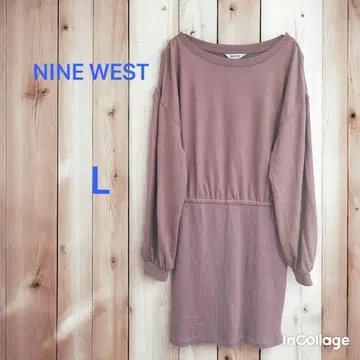 NINE WEST 핑크 원피스 L 수입 구제 의류/해외 구제 의류