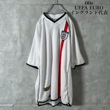 00s UEFA EURO 축구 잉글랜드 대표 게임 셔츠 N1308