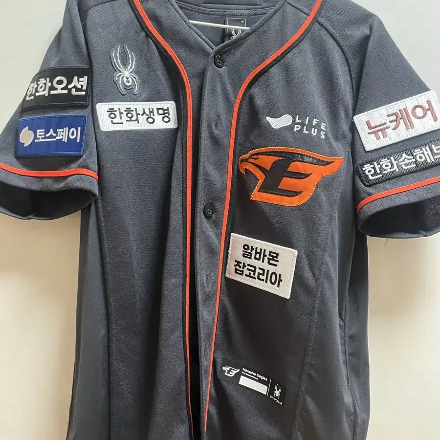 【HANHWA EAGLES】24 REPLICA UNIFORM 2024 Hanwha Eagles Replica Home Uniform Junior Uniform No