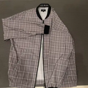 BEAMS HEART 체크 무늬 자켓