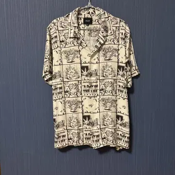 HUF 반팔 셔츠 S 사이즈 GREEN BUDDY