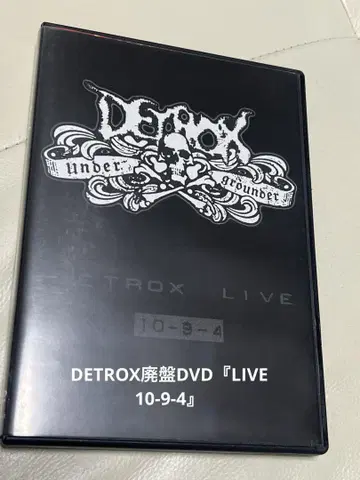 DETROX 단종 DVD [ LIVE 10-9-4 ]