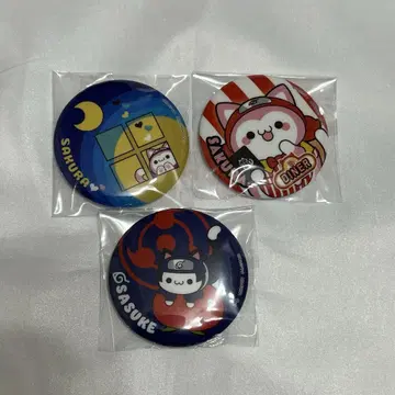 NARUTO 냐루토 캔뱃지