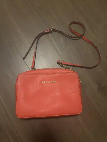 MICHAEL KORS 오렌지 숄더백