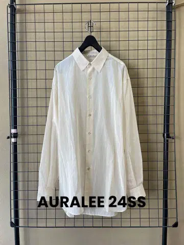AURALEE 24SS HARD TWIST FINX ORGANDY STR
