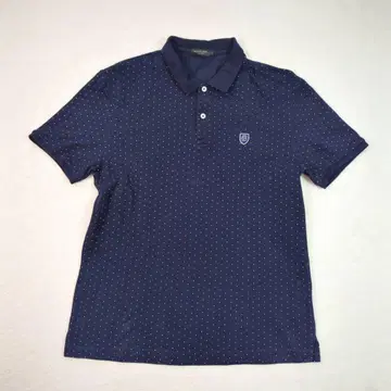 BLACK LABEL CRESTBRIDGE 네이비 피케 셔츠 도트