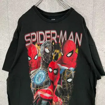 스파이더맨 마블 리얼 프린트 무비 T셔츠 2XL