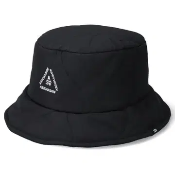 [새상품] QUILTING BUCKET HAT BLACK F