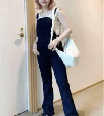 jumelle 쥬멜로 스트레치 데님 오버롤