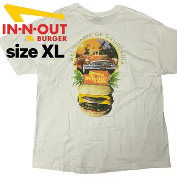 IN-N-OUT BURGER TEE TASTE OF CALIFORNIA