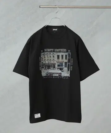 SCHOTT/별주 'PHOTO' S/S TEE