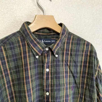 랄프 로렌 Ralph Lauren 긴팔 버튼 다운 남성용 XL