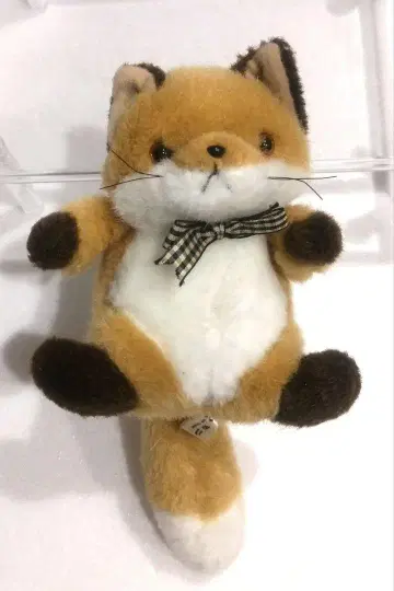오리진 마스코트 봉제 인형 여우 여우 여우 레트로