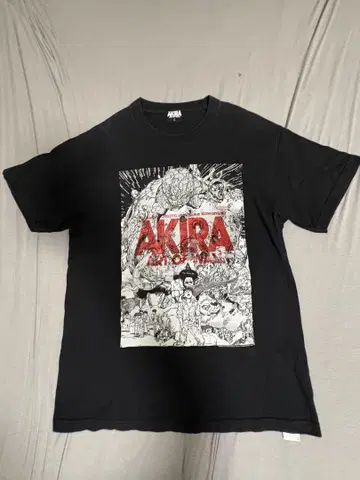 AKIRA 아트워크 티셔츠 L 블랙