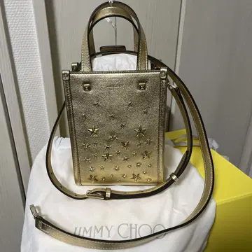 미사용 새상품 지미추 LIGHT GOLD MINI N/S TOTE
