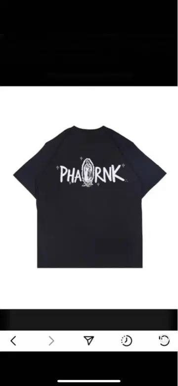 phatrnk 마리아 로고 T셔츠 2 L