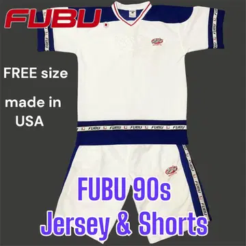 FUBU 후부 90년대 게임 셔츠 저지 상하의 셋업 USA제 새상품급