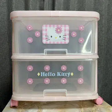 Hello Kitty 키티 서랍 의상 케이스 1999년